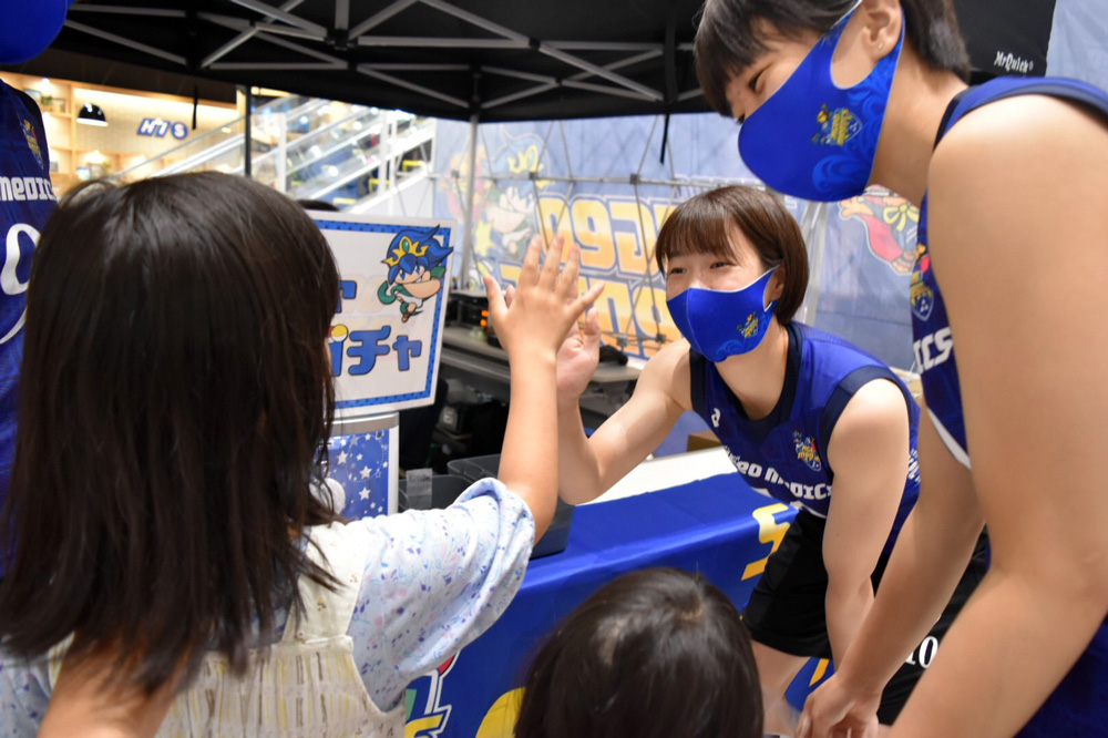 埼玉上尾メディックスとバレーボールチャレンジ！