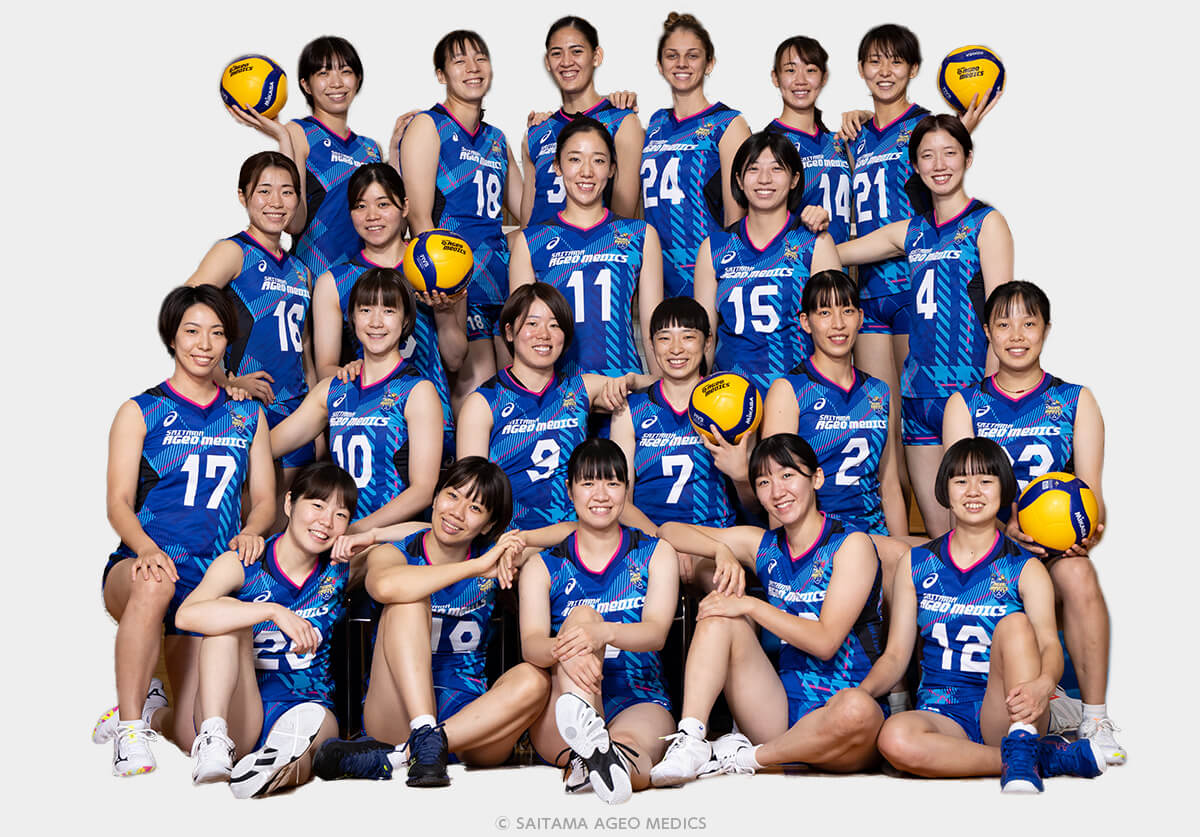 埼玉上尾メディックス集合写真