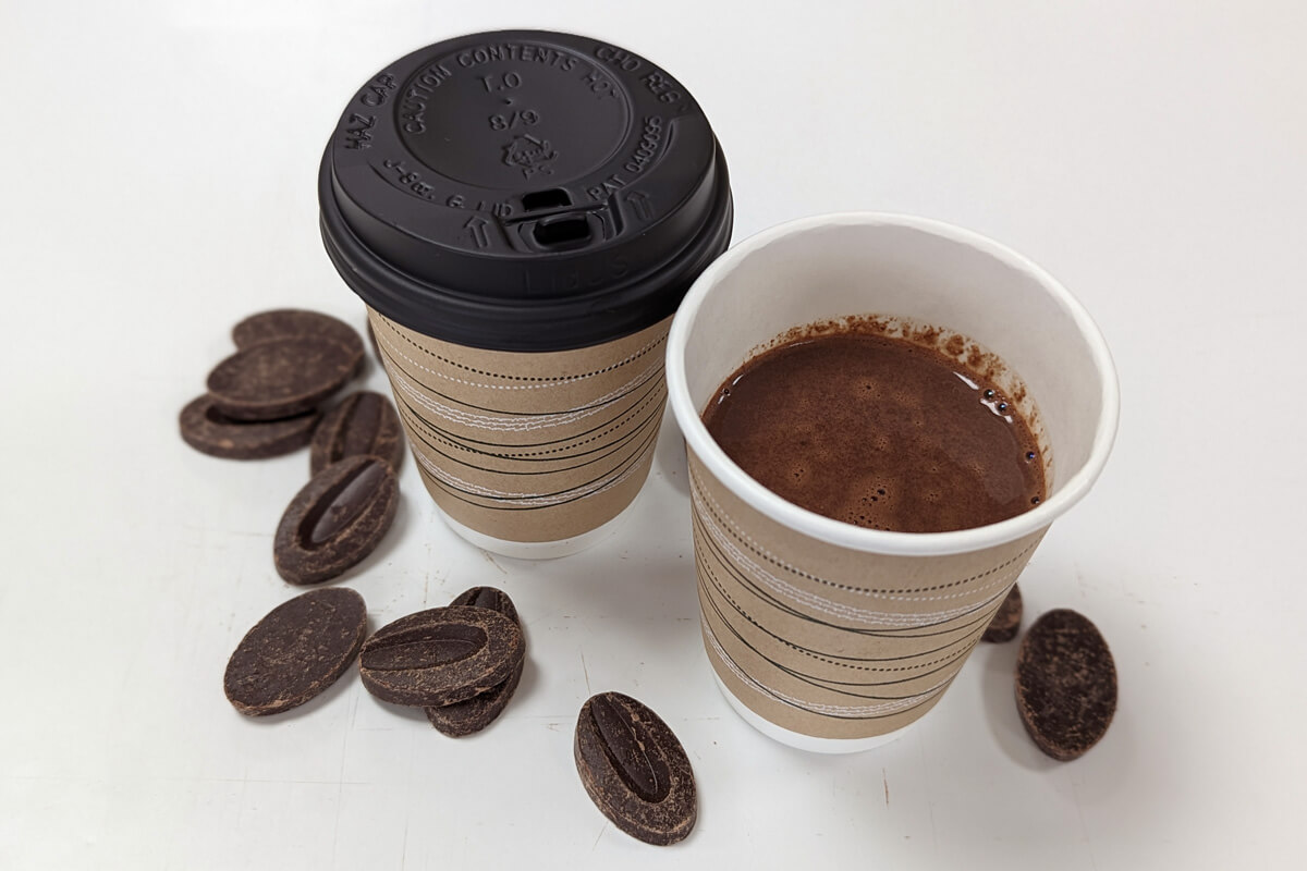 ハイカカオ使用ホットチョコレート