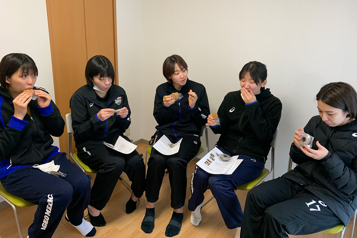 埼玉上尾メディックス×大宮スイーツ&カフェ専門学校