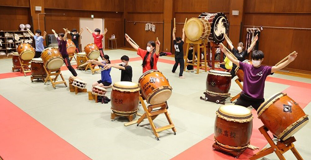 東京都立美原高校和太鼓部「和心響華」