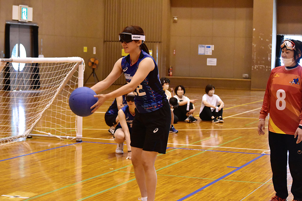 ゴールボール体験会に参加しました！