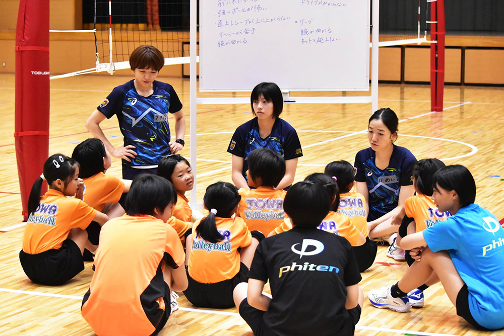 陸前高田合宿バレーボール教室レポート