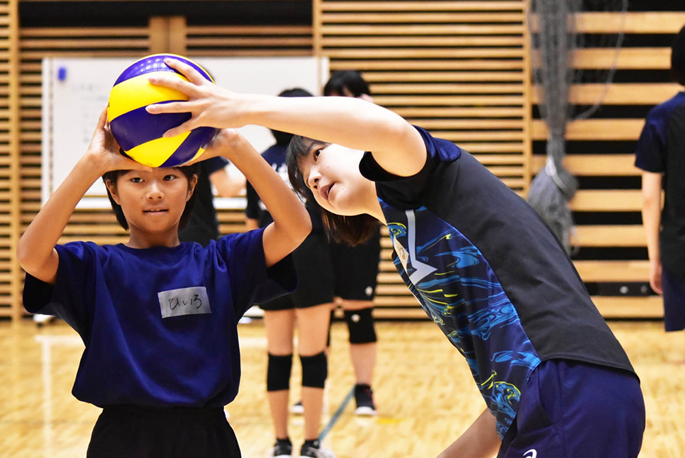 陸前高田合宿バレーボール教室レポート