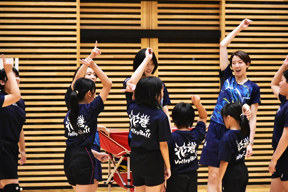 陸前高田合宿バレーボール教室レポート