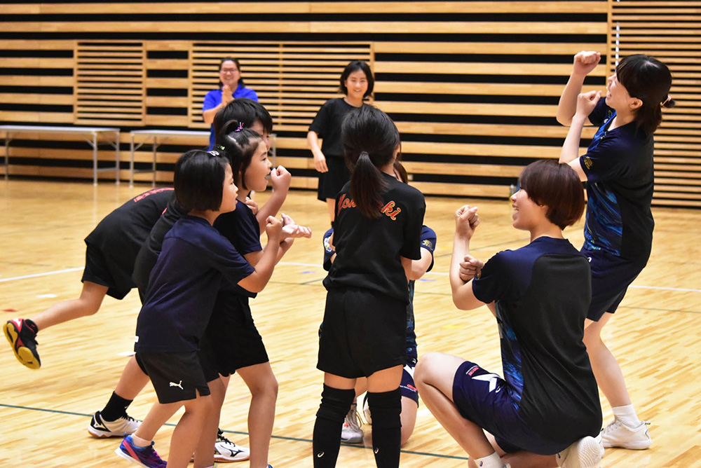 陸前高田合宿バレーボール教室レポート