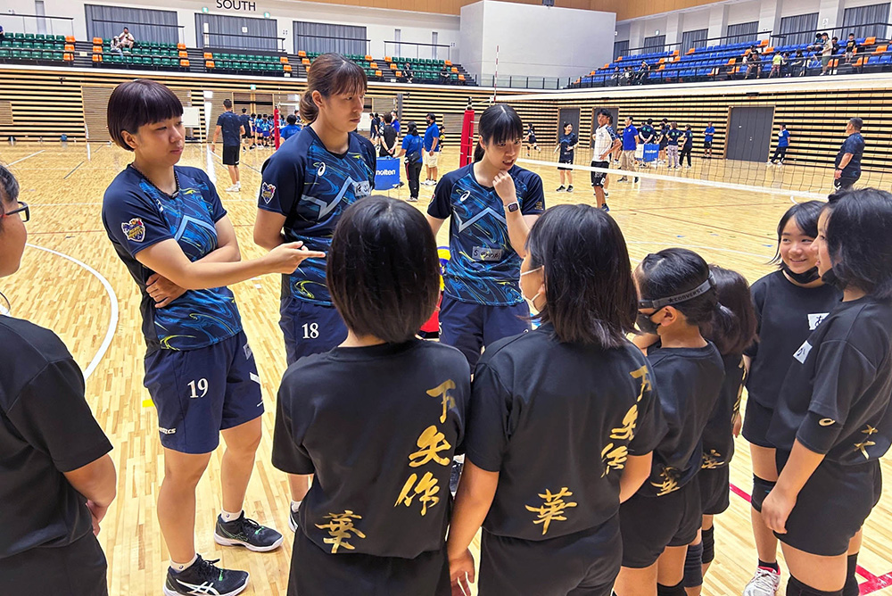 陸前高田合宿バレーボール教室レポート