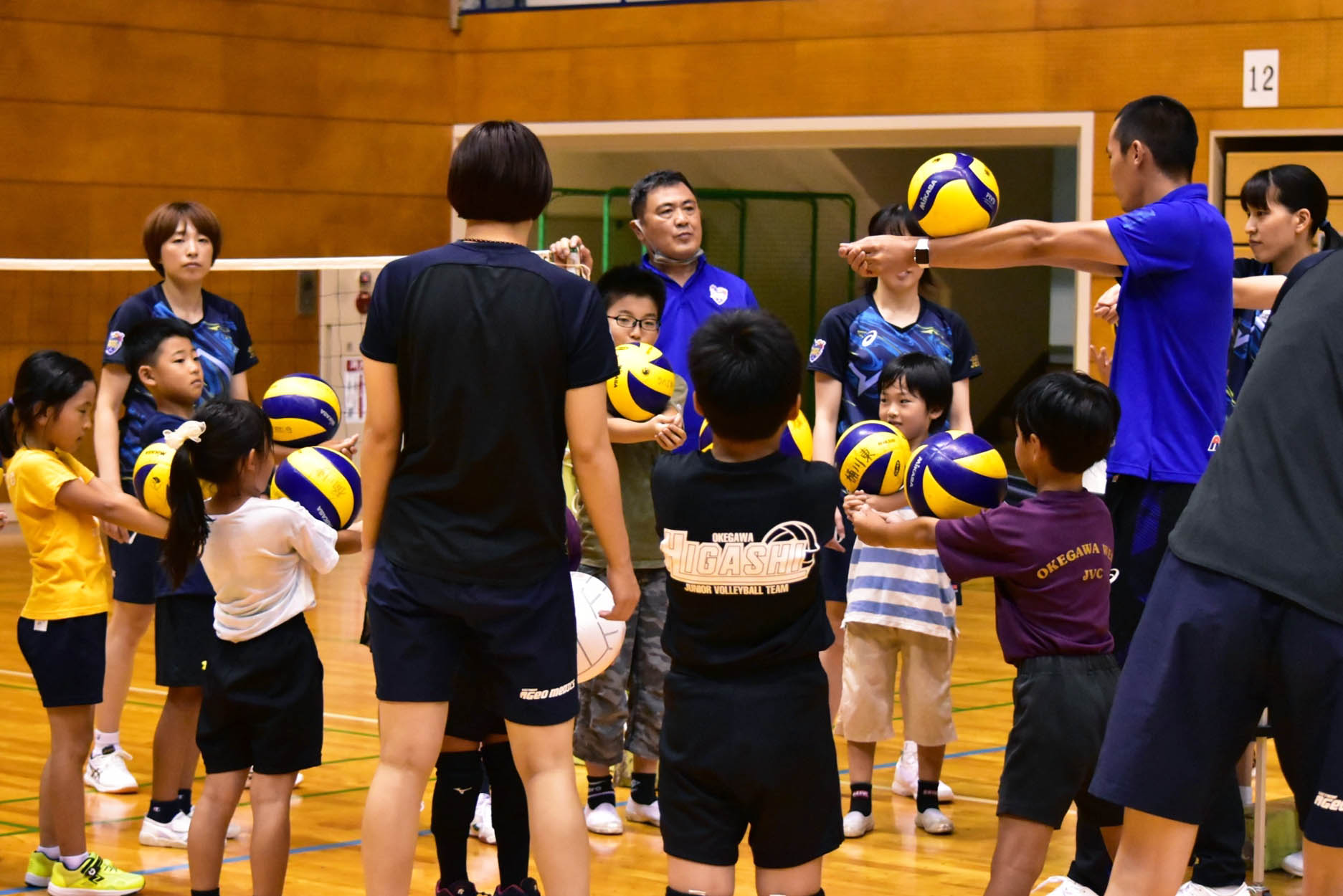 桶川市連携事業/桶川バレーボール教室