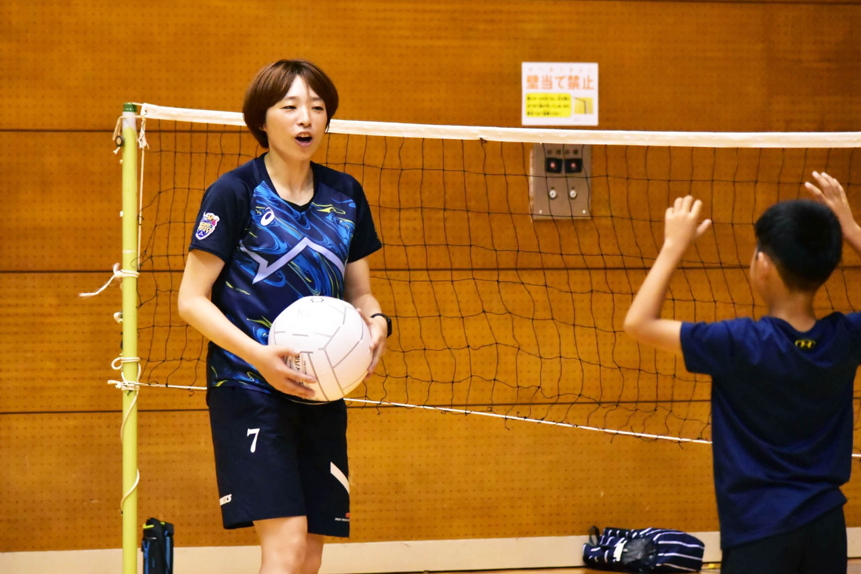 桶川市連携事業/桶川バレーボール教室