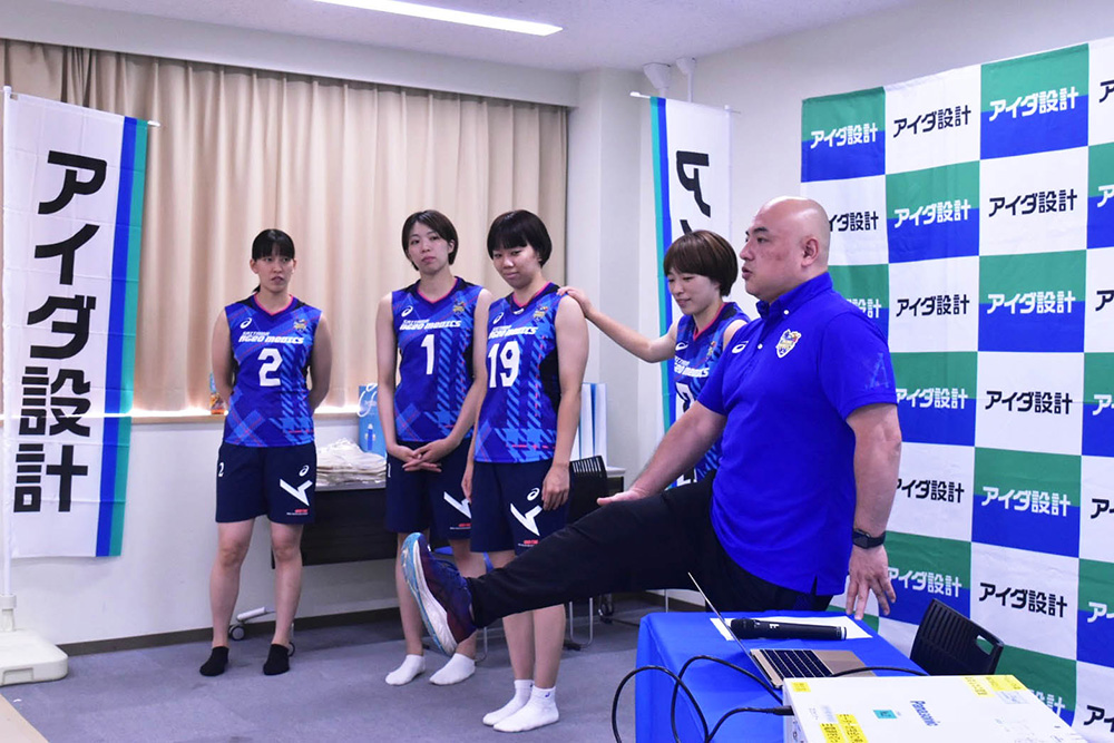 アイダ設計×埼玉上尾メディックス『親子健康トレーニング』