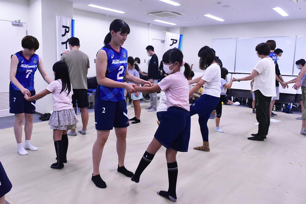 アイダ設計×埼玉上尾メディックス『親子健康トレーニング』