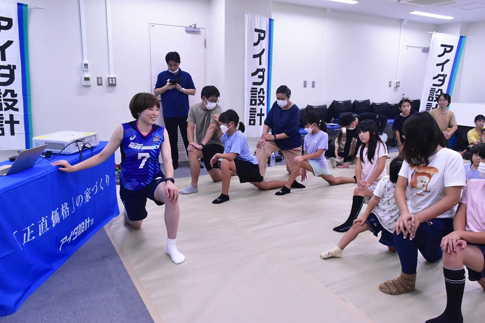 アイダ設計×埼玉上尾メディックス『親子健康トレーニング』