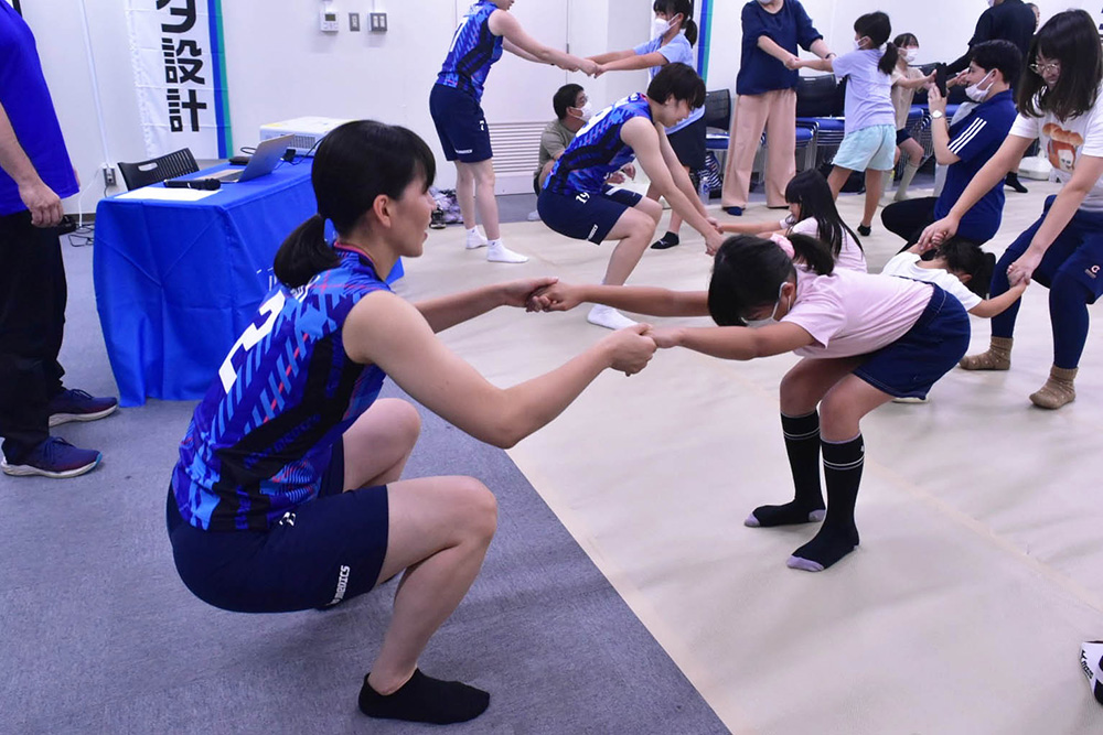 アイダ設計×埼玉上尾メディックス『親子健康トレーニング』