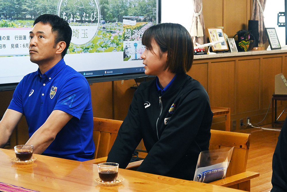 埼玉県知事、議長へ表敬訪問