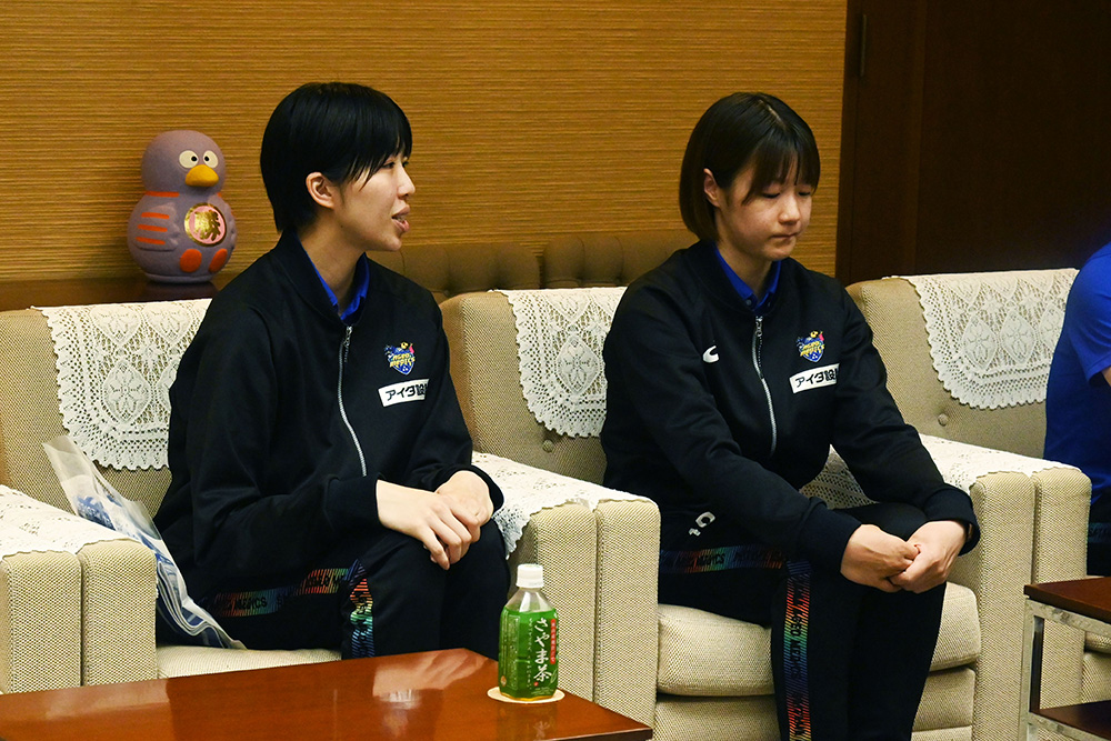 埼玉県知事、議長へ表敬訪問