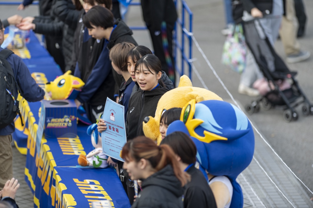 募金活動の様子