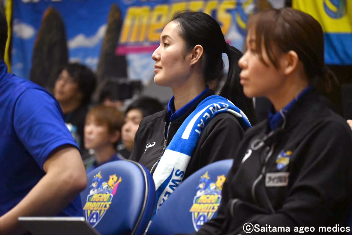 埼玉上尾メディックス 清田百香 通訳